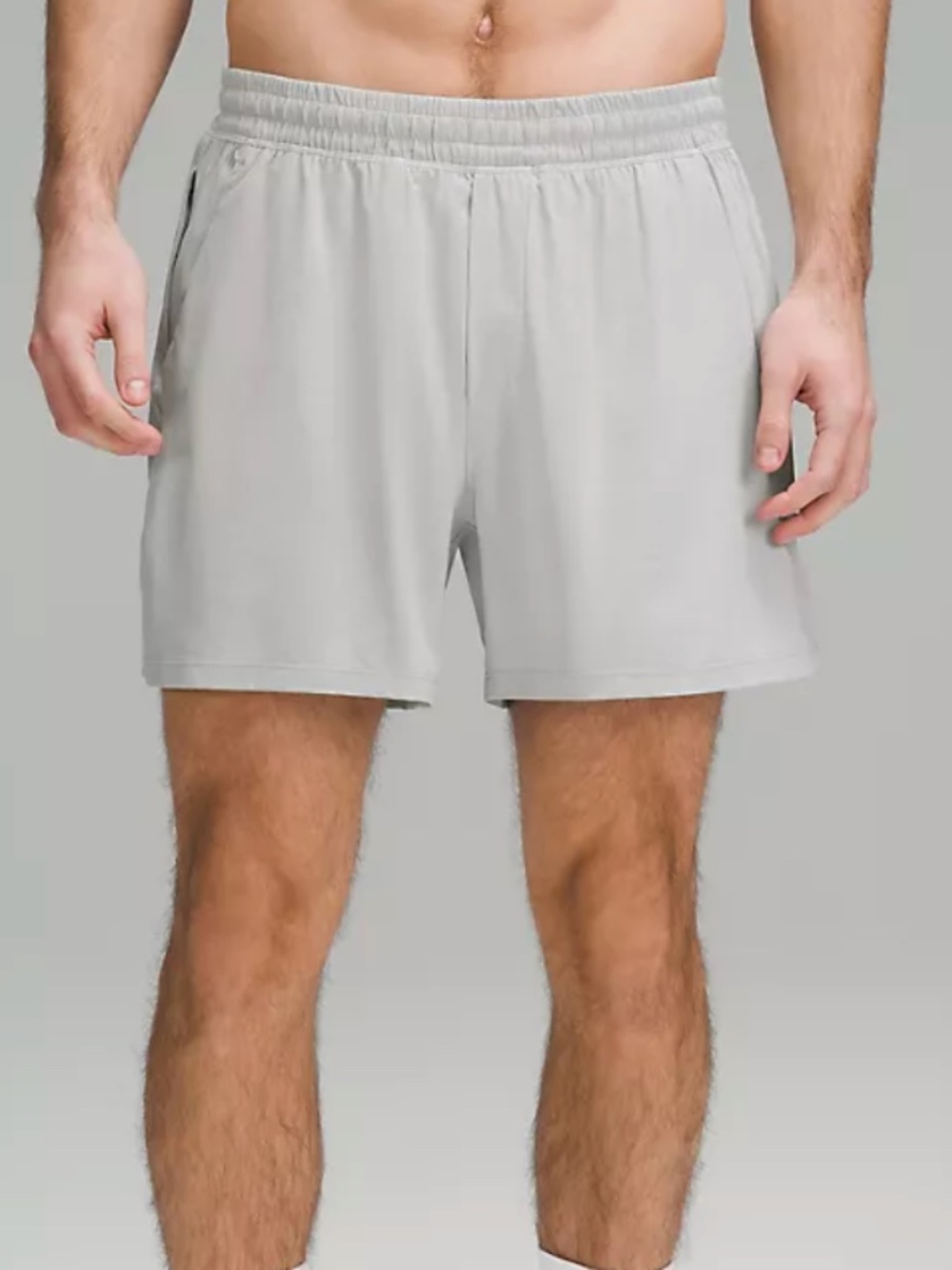 Lululemon Pace Breaker Lined Shorts 5"  - Seal Grey - Large